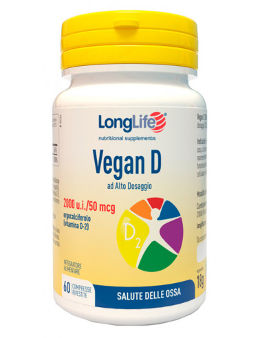 Longlife Vegan D 60 Compresse
