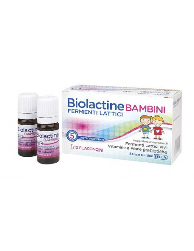 Biolactine Bambini 10 Flaconcini 8 Ml