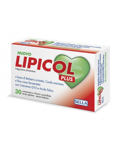 Lipicol Plus 30 Compresse Retard - Sella Srl