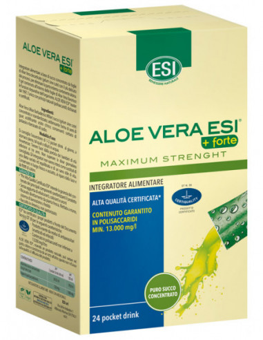 Esi Aloe Vera Succo + Forte 24 Pocket...