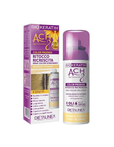 Biokeratin Ach8 Color Prodige Ritocco Ricrescita Biondo Chiaro 75 Ml Dietalinea - Gdp Srl-general Dietet.pharma