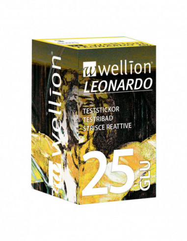 Wellion Leonardo Glicemia 25 Strisce