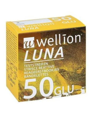 Wellion Luna 50 Strips Strisce Per Misurazione Glicemia - Med Trust Italia Srl