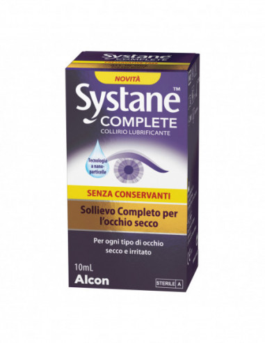 Systane Complete Senza Conservanti 10 Ml - Giuliani Spa
