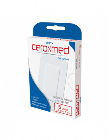 Ceroxmed Flex Sensitive Extra Misura 75x50 Mm 6 Pezzi