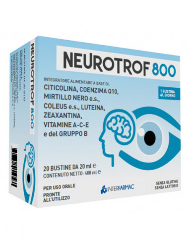 Neurotrof 800 20 Bustine 20 Ml - Interfarmac Srl