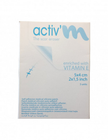 Cerotto Activm 5x4cm Confezione 5 Pezzi