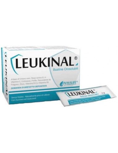 Leukinal 16 Bustine Orosolubili - Dymalife Pharmaceutical Srl