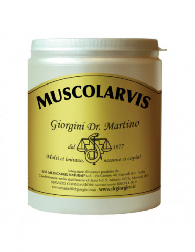 Muscolarvis Polvere 500 G - Dr.giorgini Ser-vis Srl