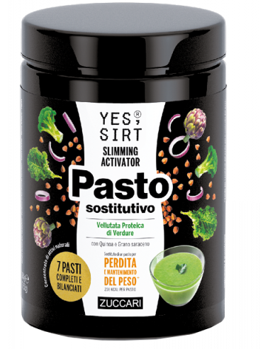 Yes Sirt Pasto Sostitutivo Vellutata Proteica Verdure 7x52 G - Zuccari Srl