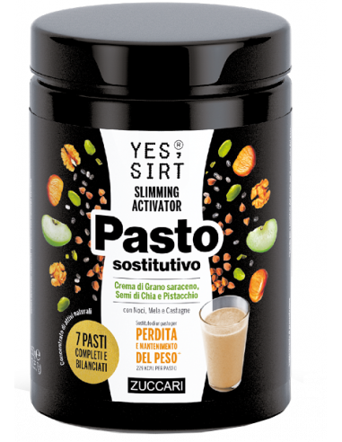Yes Sirt Pasto Sostitutivo Grano Saraceno-chia-pistacchio 7x35,7 G - Zuccari Srl