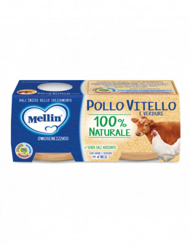 Mellin Omogeneizzato Pollo Vitello...