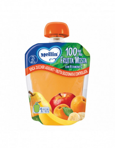 Mellin Pouch Frutta Mista 90 G