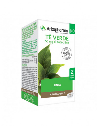 ARKO CAPSULE TE' VERGINE BIO 40 CAPSULE