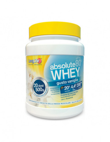 Longlife Absolute Whey Vaniglia 500 G