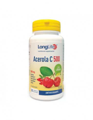 Longlife Acerola C500 Limone 30...