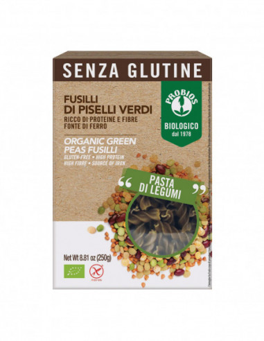 Probios Specialita' Di Piselli Verdi Fusilli 250 G - Probios Srl