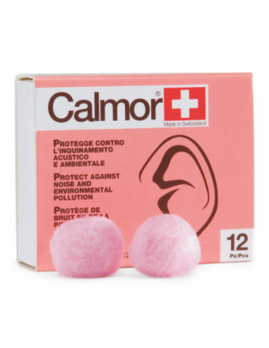 Tappo Auricolare Antisuono In Cera Naturale Calmor 12 Pezzicodice Articolo 22038 - Pikdare Spa