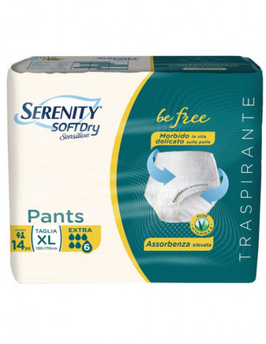 Serenity Pants Sd Sensitive Extra Xl...