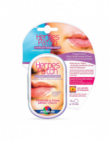Master-aid Herpes Patch 15 Pezzi