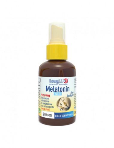 Longlife Melatonin Spray 0,5mg 30 Ml - Phoenix Srl - Longlife