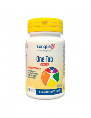 Longlife One Tab Complete 30 Tavolette - Phoenix Srl - Longlife