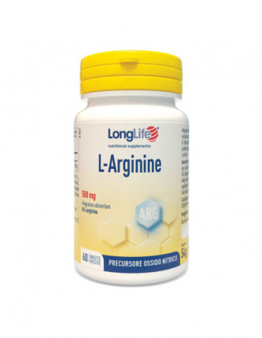 Longlife L-arginine 60 Tavolette - Phoenix Srl - Longlife