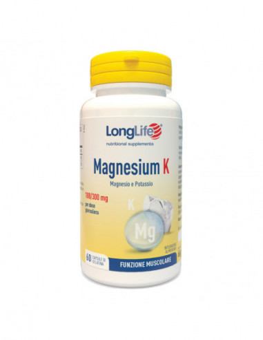 Longlife Magnesium K 60 Capsule - Phoenix Srl - Longlife