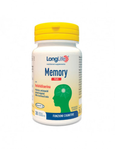Longlife Memory Plus 30 Capsule - Phoenix Srl - Longlife