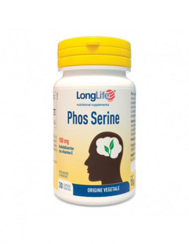 Longlife Phos Serine 30 Capsule - Phoenix Srl - Longlife
