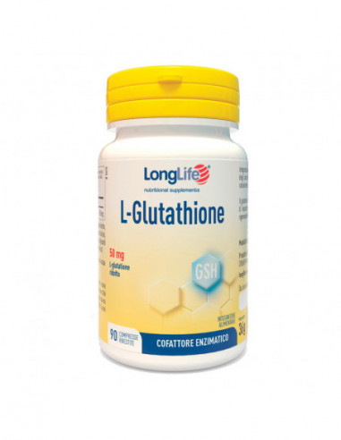 Longlife L-glutathione 50 Mg 90...