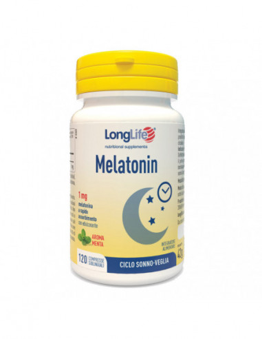 Longlife Melatonin 1 Mg 120 Compresse - Phoenix Srl - Longlife