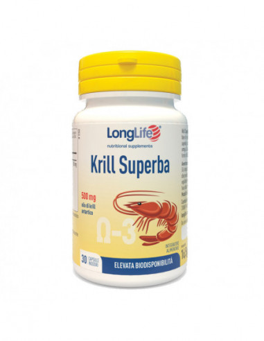 Longlife Krill Superba 30 Capsule...