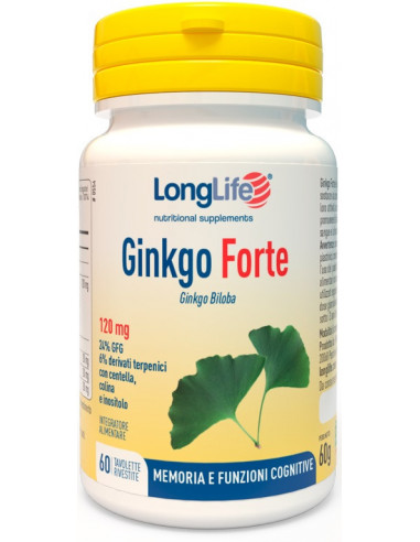 Longlife Ginkgo Forte 60 Tavolette...