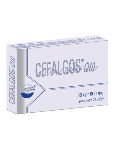 Cefalgos Q10 30 Compresse 800 Mg