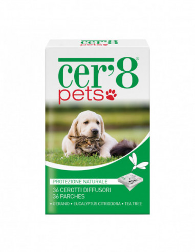 Cer'8 Pets Cuscinetti Adesivi 36 Pezzi