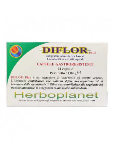 Diflor Plus 24 Capsule 11,04 G