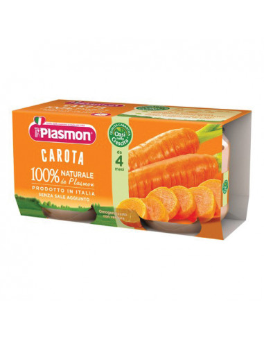 Plasmon Omogeneizzato Carota 2 X 80 G