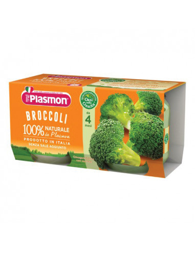 Plasmon Omogeneizzato Broccoli 2 X 80 G