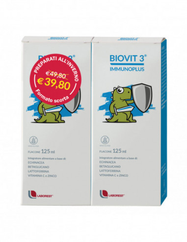 Biovit 3 Immunoplus Multipack 125 Ml X 2