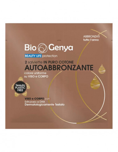 BIOGENYA AUTOABBRONZANTE 2 SALVIETTE