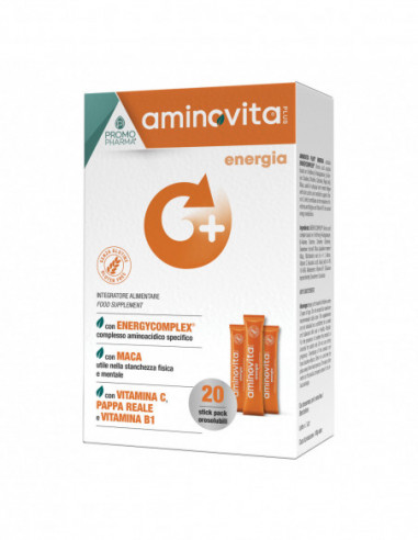 Aminovita Plus Energia 20 Stick Pack...