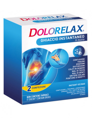Dolorelax Ice Bag Ghiaccio Busta 2 Pezzi