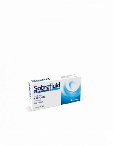 Sobrefluid Adulti 10 Supp 200 Mg