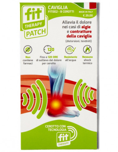 Cerotto Fit Therapy Caviglia 8 Pezzi