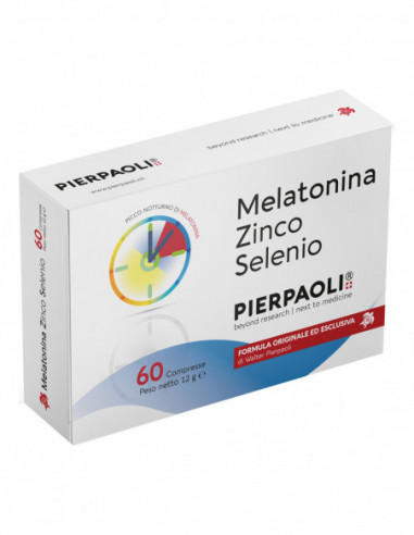 Melatonina Zinco Selenio Pierpaoli 60...
