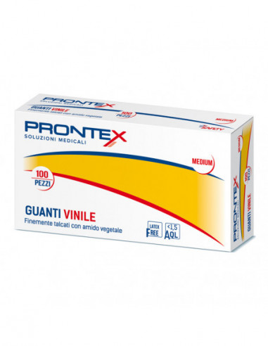 Guanto Prontex Vinile Grande 100 Pezzi