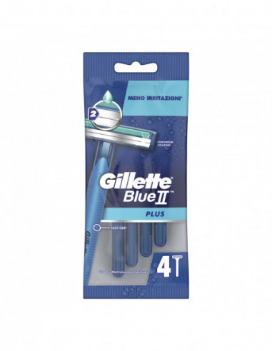 Gillette Blue Ii Usa&getta Plus 4 Pezzi