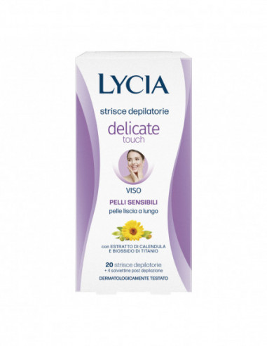 Lycia 20 Strisce Viso Delicate 12 Pezzi