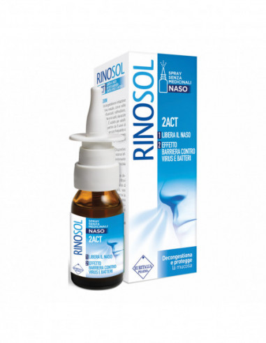 Spray Nasale Rinosol 2act 15 Ml